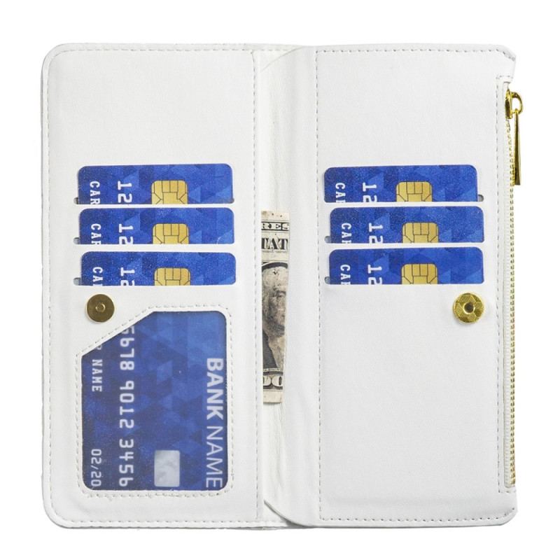 Capa Flip Para iPhone 14 Pro Max Estilo De Cor Binfen Acolchoado