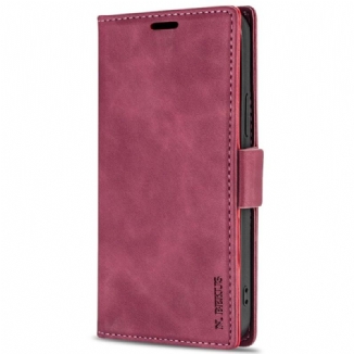 Capa Flip Para iPhone 14 Pro Max Ln.bekus Efeito Couro