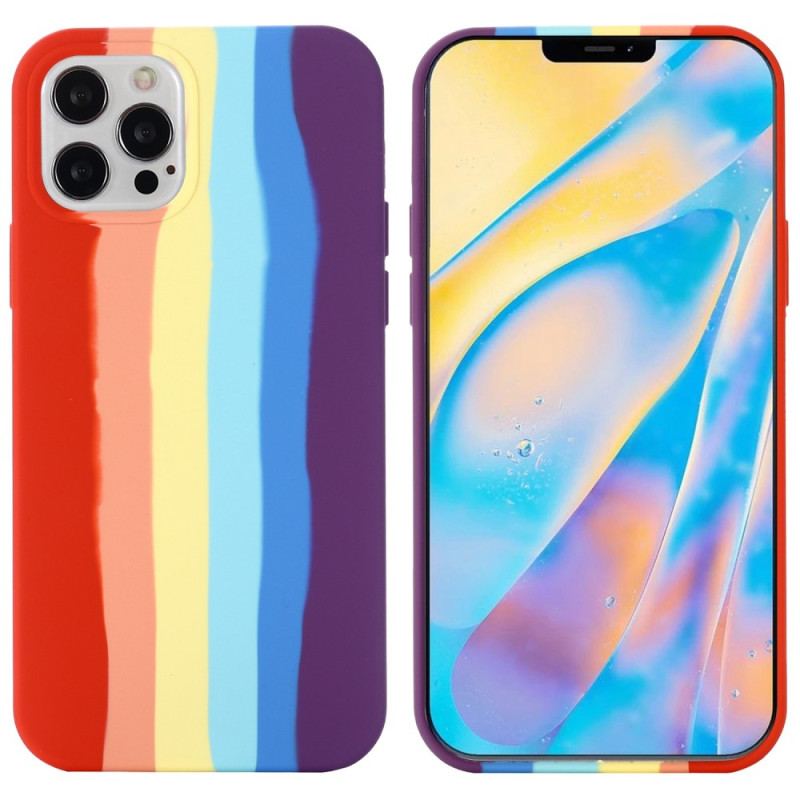 Capa Para iPhone 14 Pro Max Arco-íris