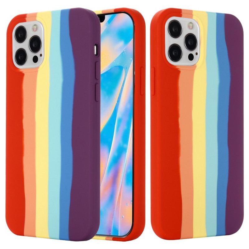 Capa Para iPhone 14 Pro Max Arco-íris