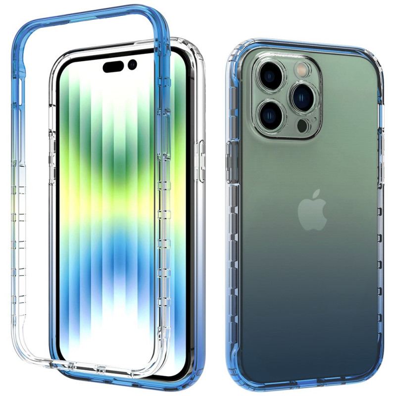 Capa Para iPhone 14 Pro Max Cor Gradiente