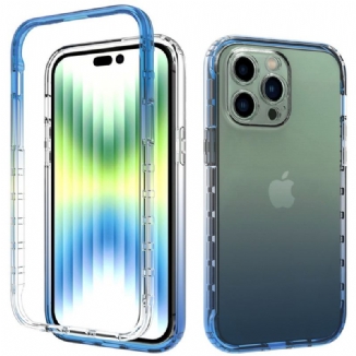 Capa Para iPhone 14 Pro Max Cor Gradiente