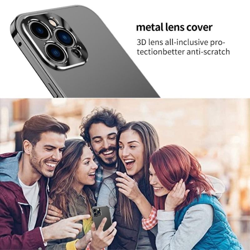 Capa Para iPhone 14 Pro Max Estrutura De Metal