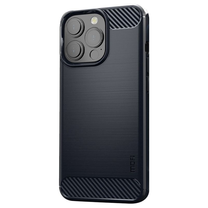 Capa Para iPhone 14 Pro Max Fibra De Carbono Escovada Mofi