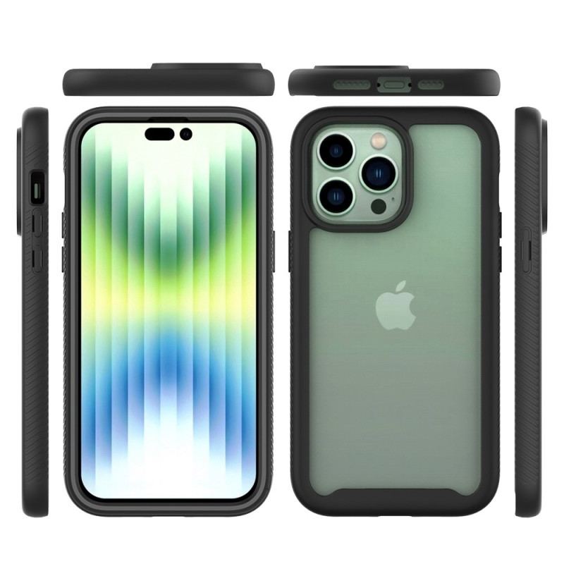 Capa Para iPhone 14 Pro Max Híbrido Com Protetor De Tela