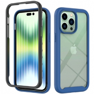 Capa Para iPhone 14 Pro Max Pára-choques De Estrutura Híbrida