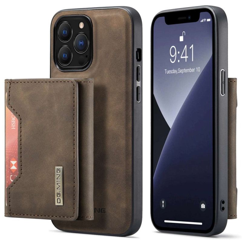 Capa Para iPhone 14 Pro Max Porta-cartões Destacável Dg.ming