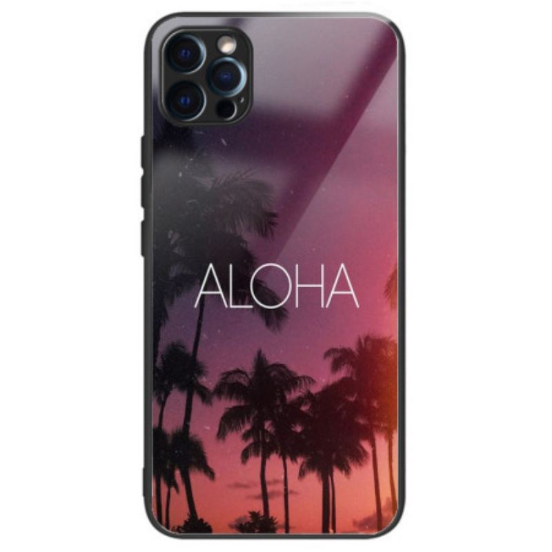 Capa Para iPhone 14 Pro Max Vidro Temperado Aloha