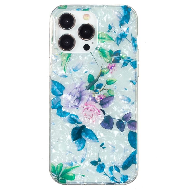 Capa Para iPhone 15 Pro Floral