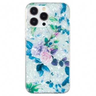 Capa Para iPhone 15 Pro Floral