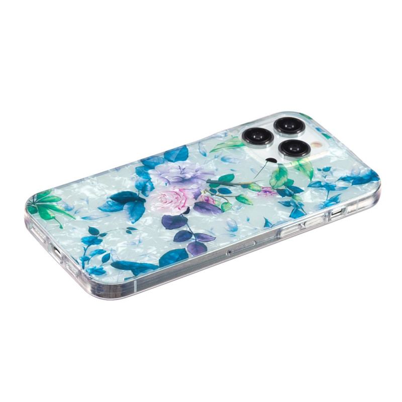 Capa Para iPhone 15 Pro Floral