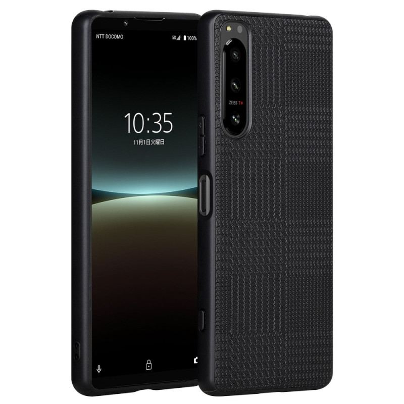 Capa De Celular Para Sony Xperia 10 IV Estilo Tecido Vili