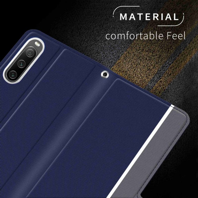 Capa De Celular Para Sony Xperia 10 IV Flip Bicolor Baiyu