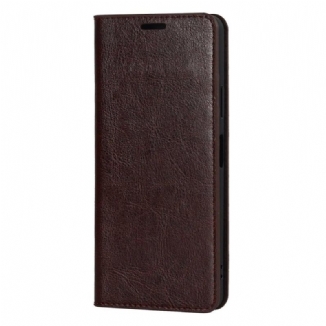 Capa De Celular Para Sony Xperia 10 IV Flip Couro Legitimo