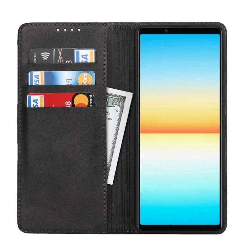 Capa De Celular Para Sony Xperia 10 IV Flip Design Clássico