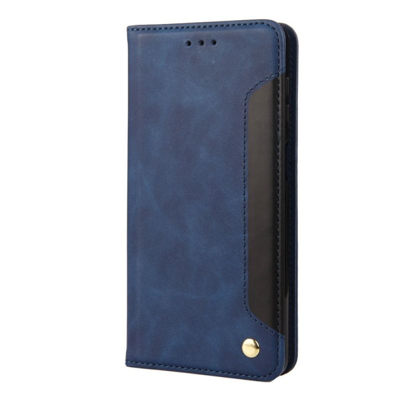 Capa De Celular Para Sony Xperia 10 IV Flip Dois Tons