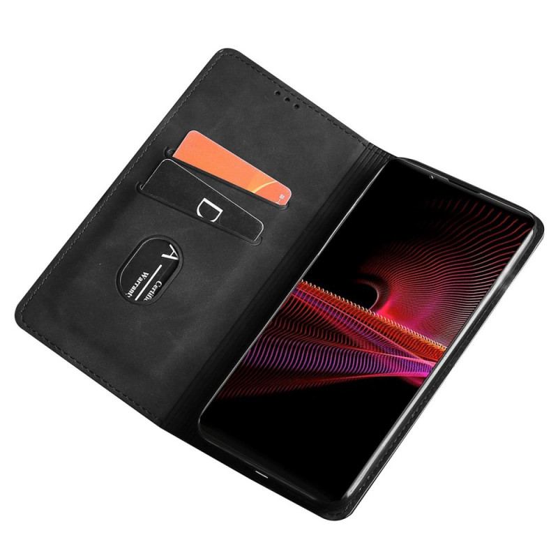 Capa De Celular Para Sony Xperia 10 IV Flip Estilo Classico