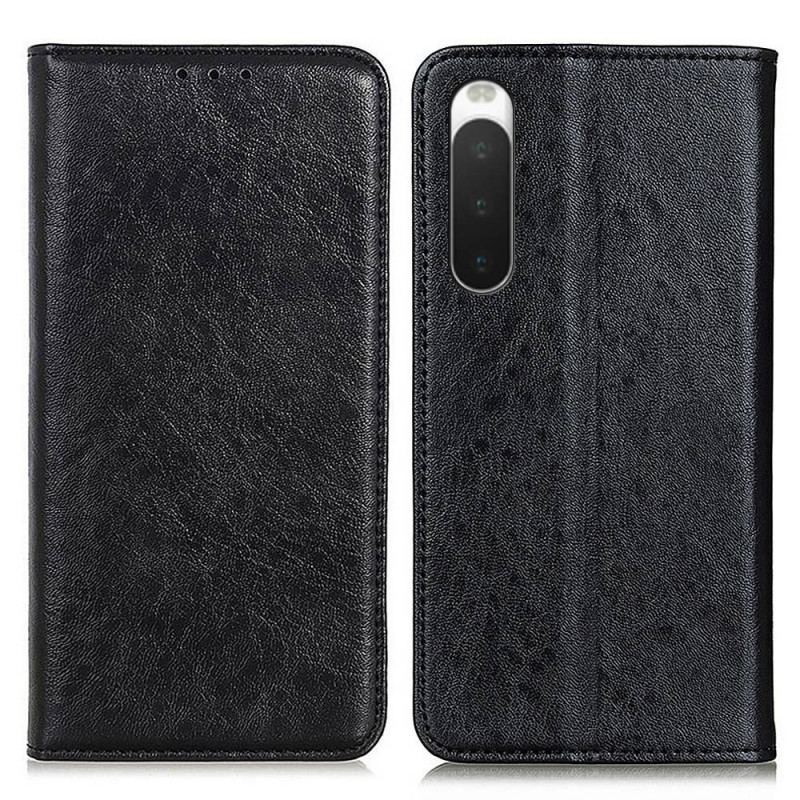 Capa De Celular Para Sony Xperia 10 IV Flip Texturizado