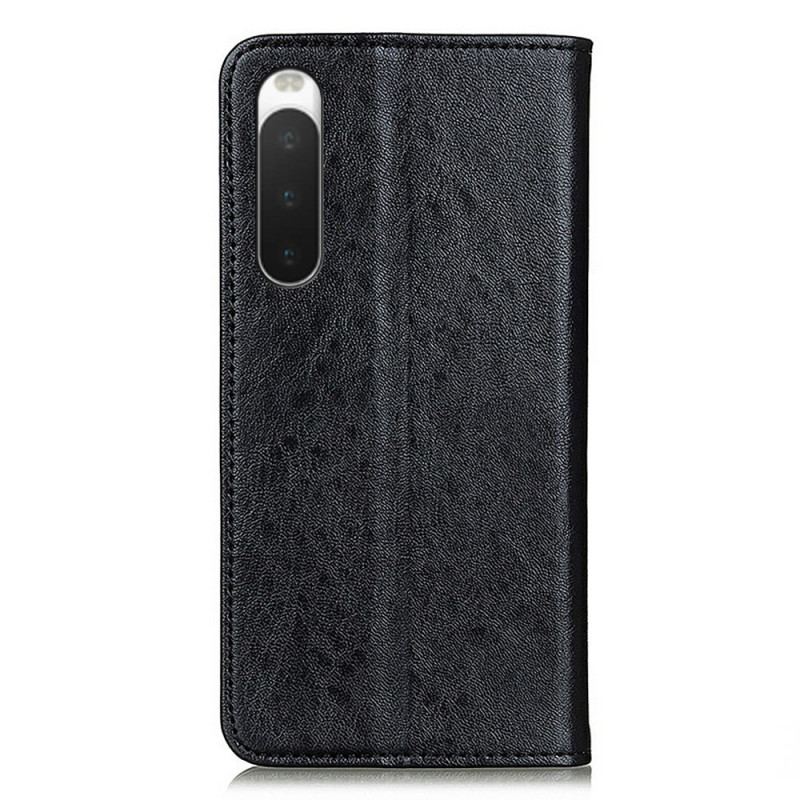 Capa De Celular Para Sony Xperia 10 IV Flip Texturizado