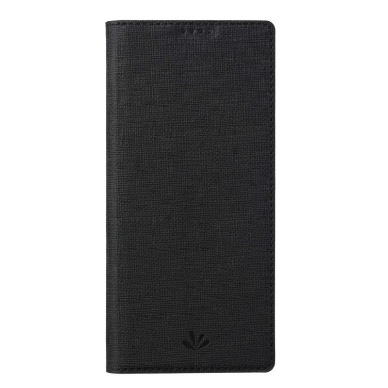 Capa De Celular Para Sony Xperia 10 IV Flip Vili Textura De Tecido