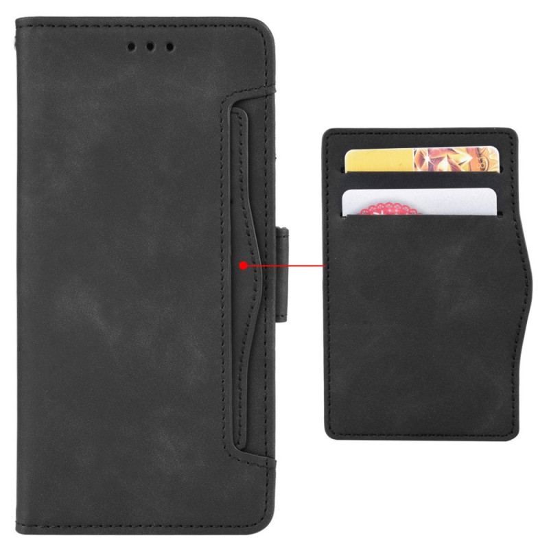 Capa De Couro Para Sony Xperia 10 IV Multi-card Premier Class