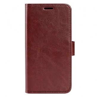 Capa Em Pele Para Sony Xperia 10 IV Couro Falso Vintage