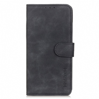 Capa Flip Para Sony Xperia 10 IV Efeito Couro Vintage Khazneh