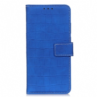 Capa Flip Para Sony Xperia 10 IV Estilo De Pele De Crocodilo