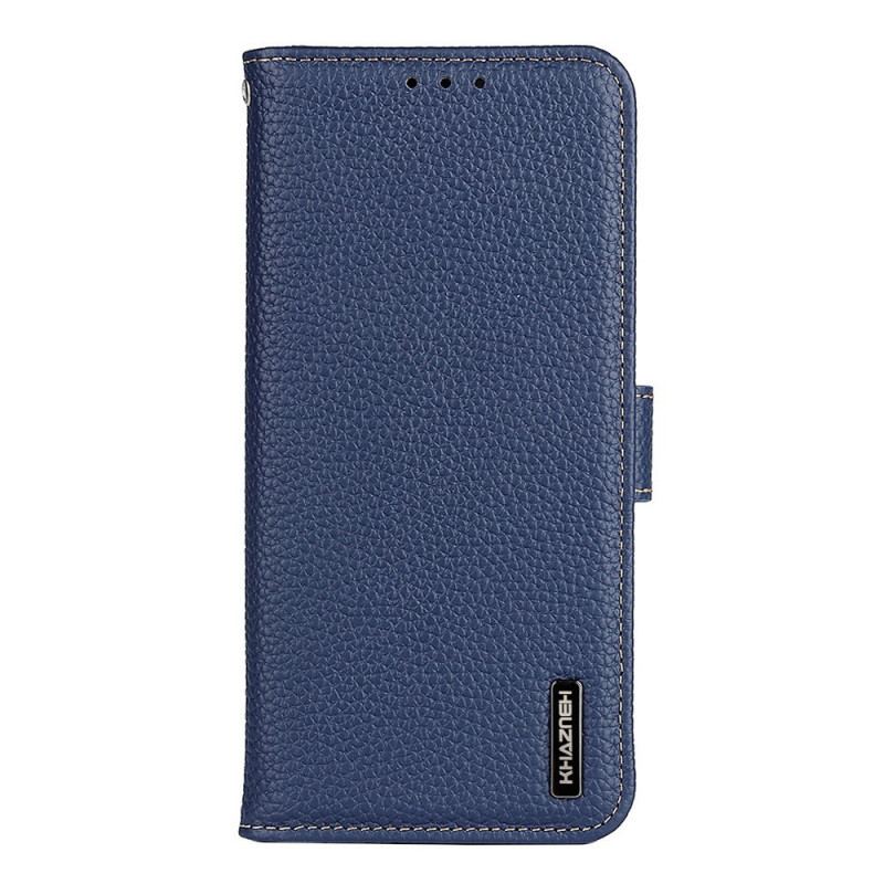 Capa Flip Para Sony Xperia 10 IV Khazneh Lichia Couro