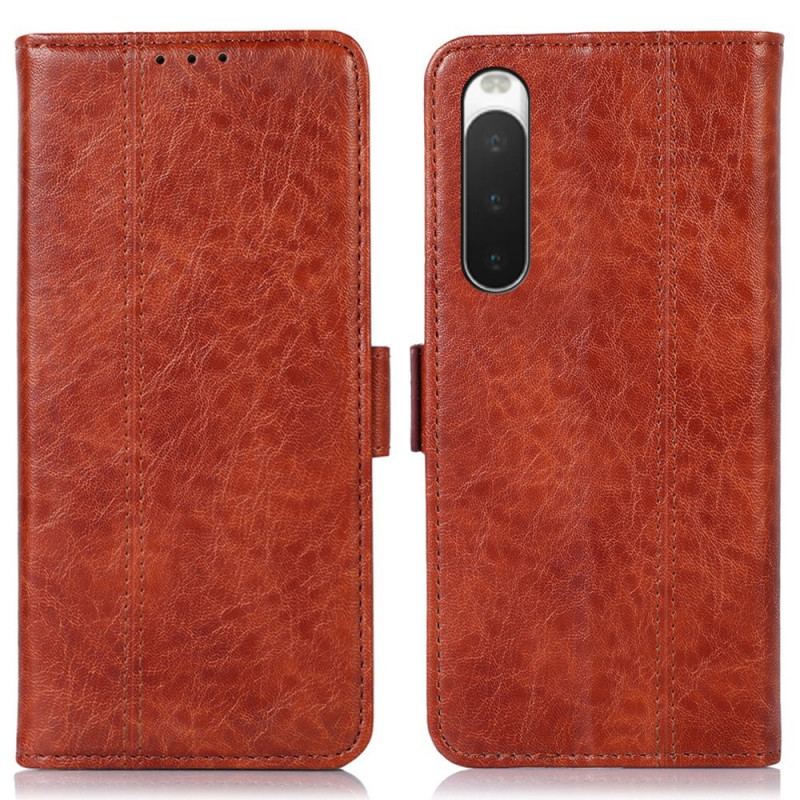 Capa Folio Para Sony Xperia 10 IV Elegância