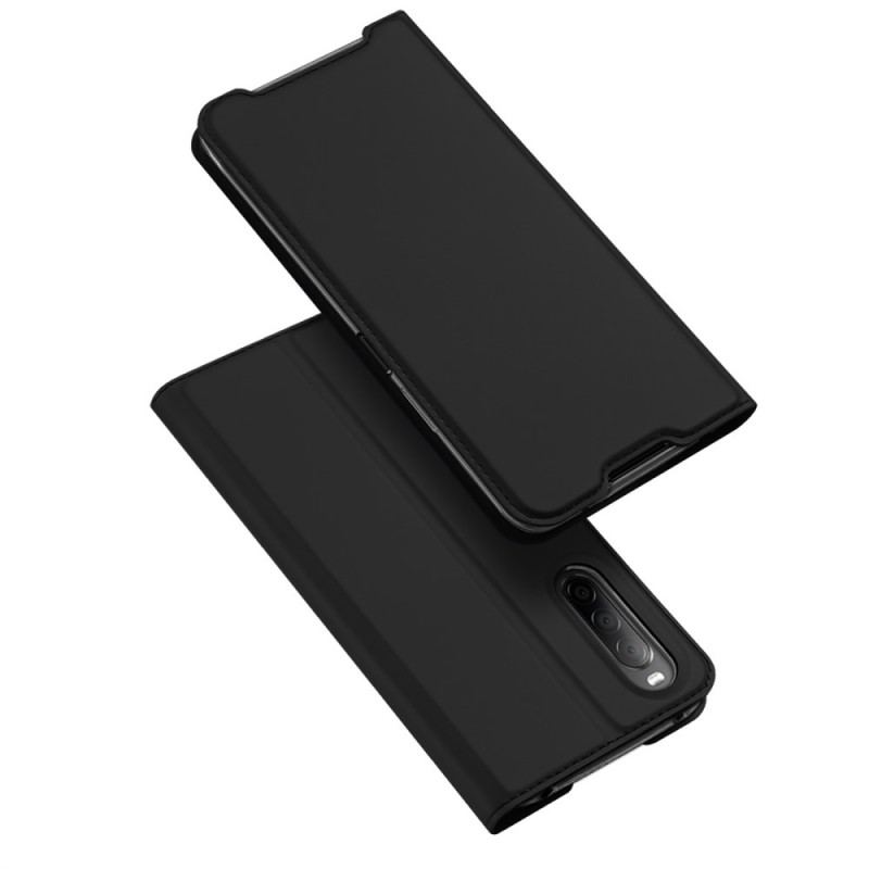 Capa Folio Para Sony Xperia 10 IV Skin Pro Dux Ducis