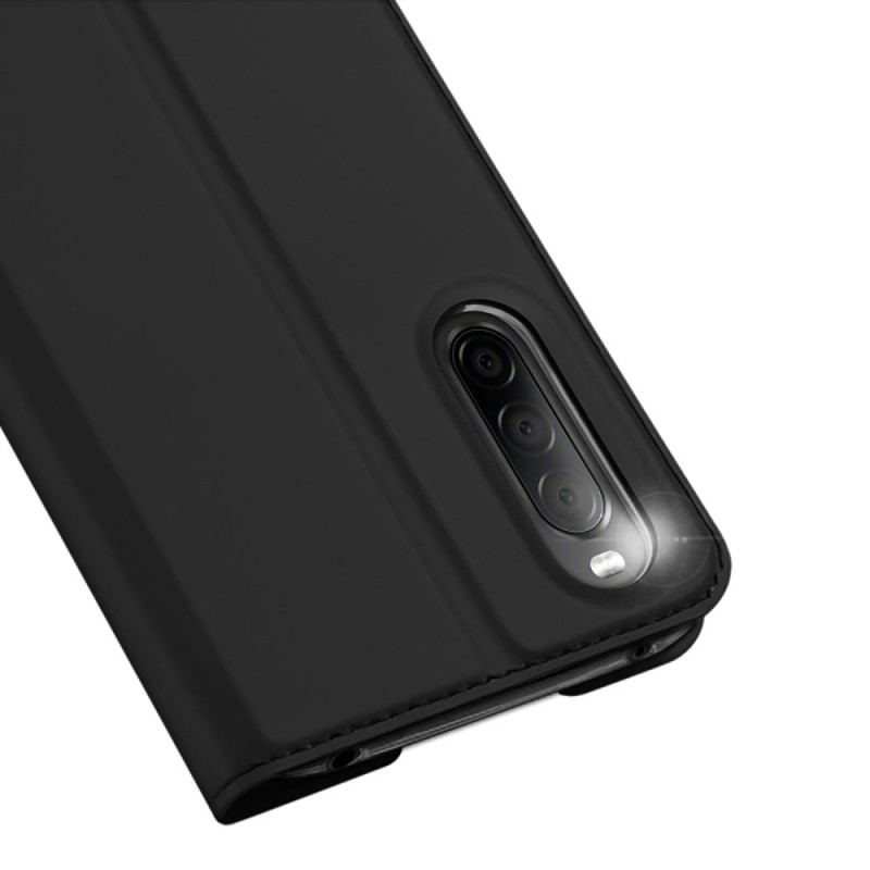 Capa Folio Para Sony Xperia 10 IV Skin Pro Dux Ducis