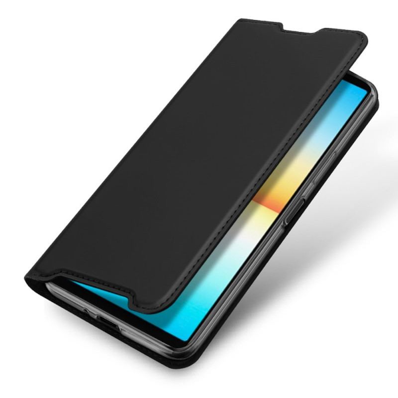 Capa Folio Para Sony Xperia 10 IV Skin Pro Dux Ducis