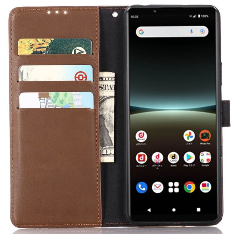 Capa Folio Para Sony Xperia 10 IV Unido