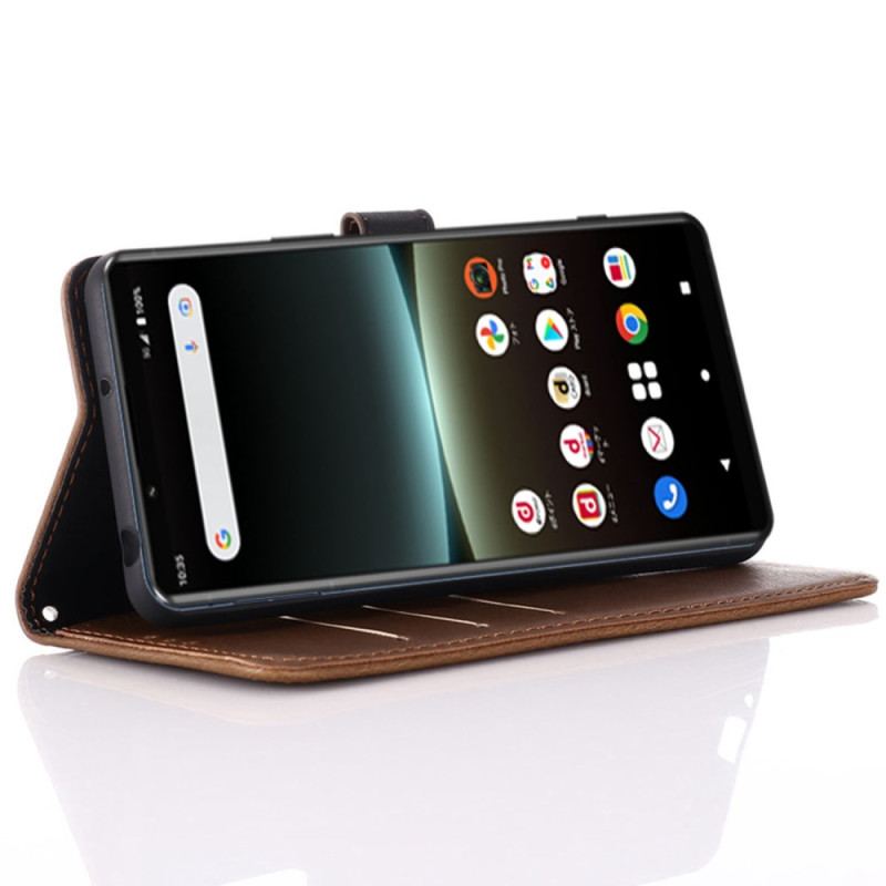 Capa Folio Para Sony Xperia 10 IV Unido