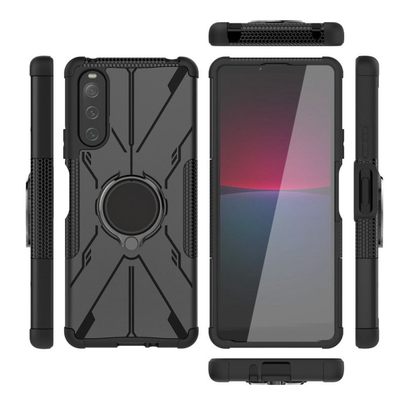 Capa Para Sony Xperia 10 IV Anel Giratório