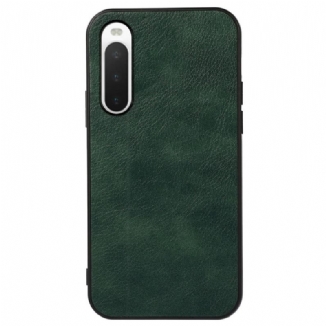 Capa Para Sony Xperia 10 IV Estilo Couro Lichia