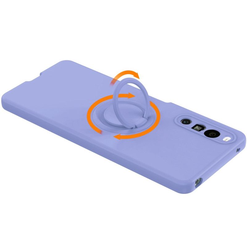 Capa Para Sony Xperia 10 IV Suporte De Anel Unido