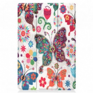 Capa De Celular Para Huawei MatePad 11 (2021) Borboletas E Flores Retrô