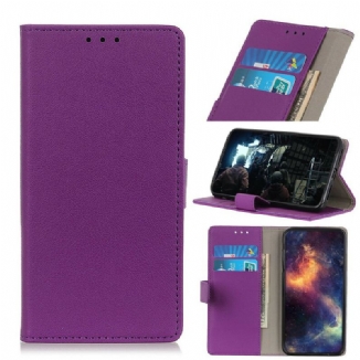 Capa Flip Para Realme C11 Efeito Couro Clássico