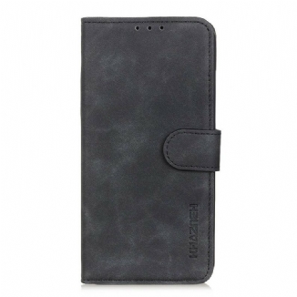 Capa Flip Para Realme C11 Efeito Couro Vintage Khazneh