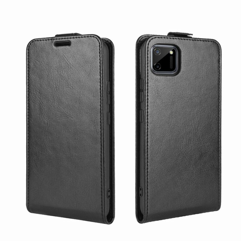 Capa Folio Para Realme C11 Flip Aba Vertical