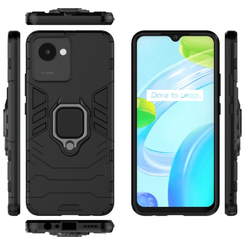 Capa Para Realme C30 Suporte De Anel