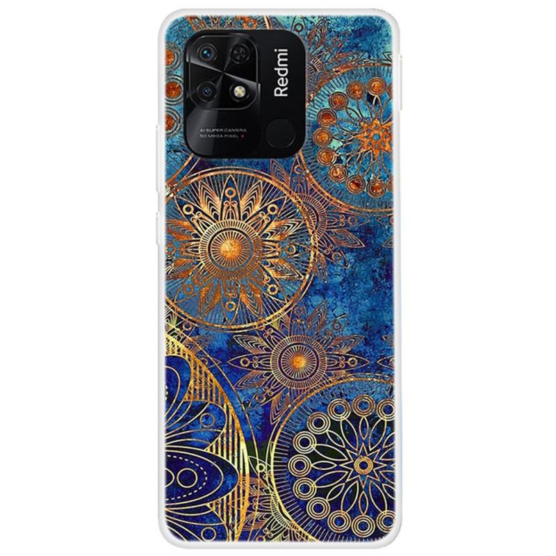 Capa De Celular Para Xiaomi Redmi 10C Variação Floral