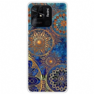 Capa De Celular Para Xiaomi Redmi 10C Variação Floral