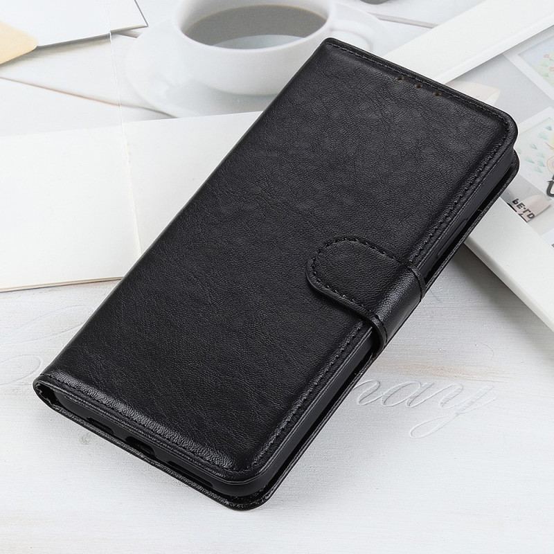 Capa De Couro Para Xiaomi Redmi 10C Couro Sintético Texturizado