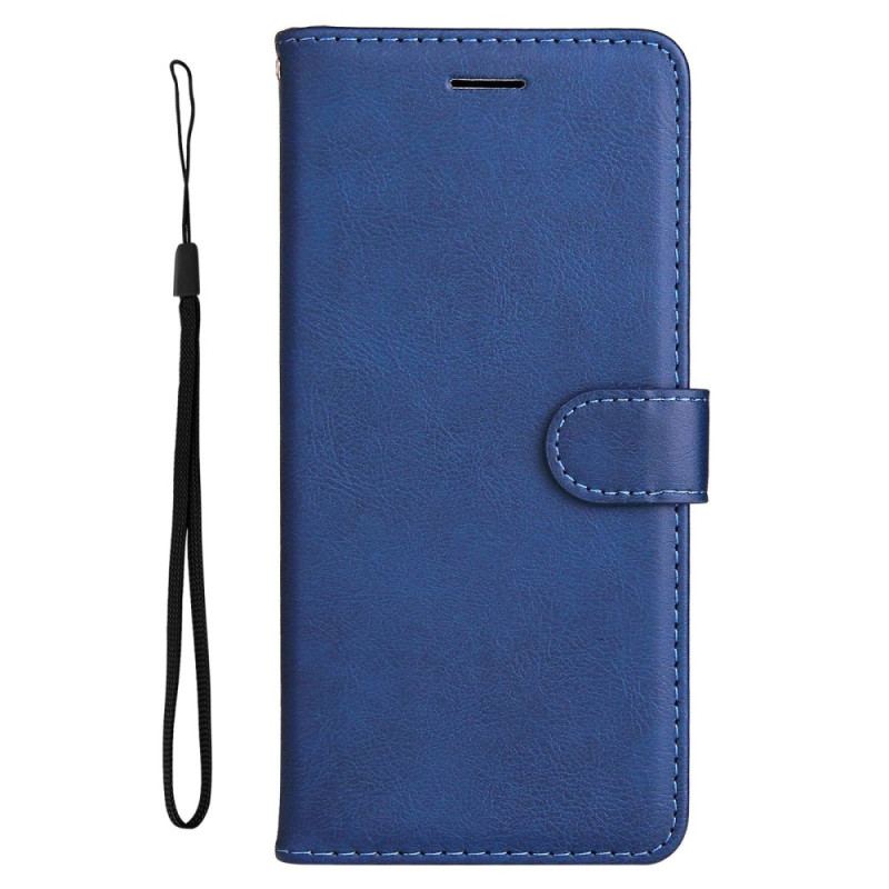 Capa Flip Para Xiaomi Redmi 10C De Cordão Simples Com Alça