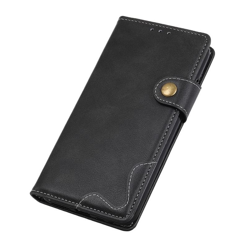 Capa Flip Para Xiaomi Redmi 10C Costuras Extravagantes