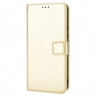 Capa Flip Para Xiaomi Redmi 10C Couro Falso Chamativo