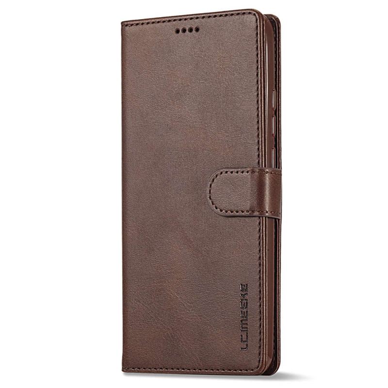 Capa Flip Para Xiaomi Redmi 10C Lc.imeeke Efeito Couro